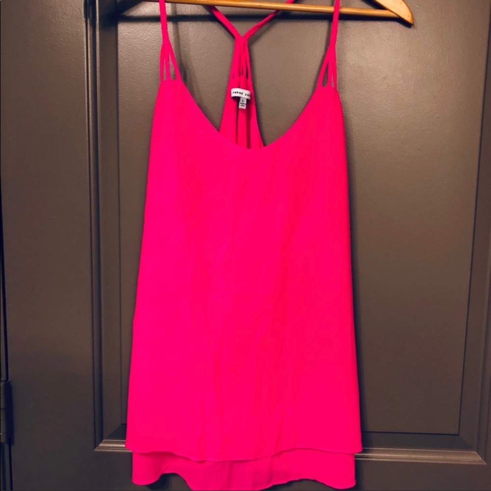 Naked Zebra strappy tank